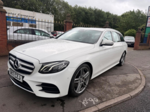 2017 Mercedes-Benz E Class 2.0 E220d Amg Line G-Tronic+ Euro 6 (s/s) 5dr in White — image 2