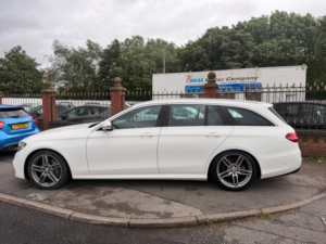2017 Mercedes-Benz E Class 2.0 E220d Amg Line G-Tronic+ Euro 6 (s/s) 5dr in White — image 6