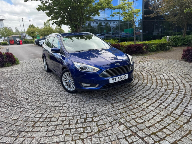 2015 Ford Focus 1.5 Tdci Titanium X Euro 6 (s/s) 5dr in Blue — image 1