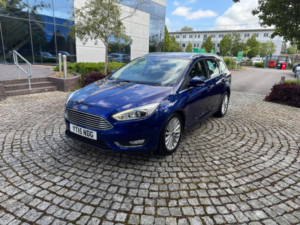 2015 Ford Focus 1.5 Tdci Titanium X Euro 6 (s/s) 5dr in Blue — image 3