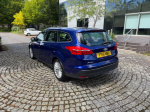 2015 Ford Focus 1.5 Tdci Titanium X Euro 6 (s/s) 5dr in Blue — image 4