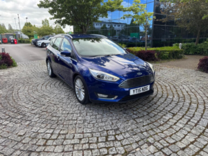 2015 Ford Focus 1.5 Tdci Titanium X Euro 6 (s/s) 5dr in Blue — image 5