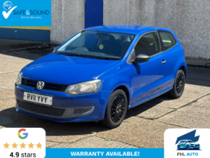 2011 Volkswagen Polo 1.2 S in Blue — image 1