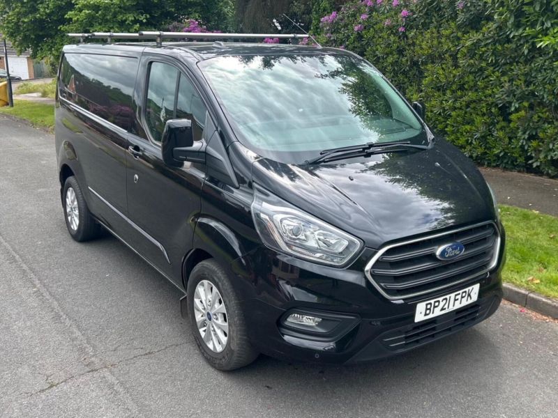 2021 Ford Transit Custom 2.0 280 Ecoblue Limited L1 H1 Euro 6 (s/s) 5dr in Black — image 1