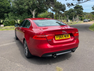 2015 Jaguar Xe 2.0 Gtdi Portfolio Auto Euro 6 (s/s) 4dr in Red — image 4