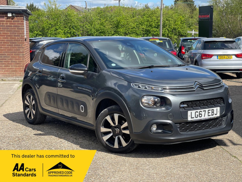 2017 Citroen C3 1.2 Puretech Flair in Grey — image 1
