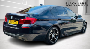 2015 BMW 5 Series 3.0 535d M Sport Saloon in Black — image 3