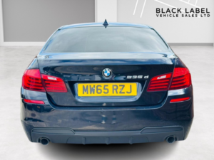 2015 BMW 5 Series 3.0 535d M Sport Saloon in Black — image 4