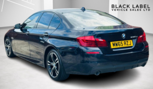 2015 BMW 5 Series 3.0 535d M Sport Saloon in Black — image 5