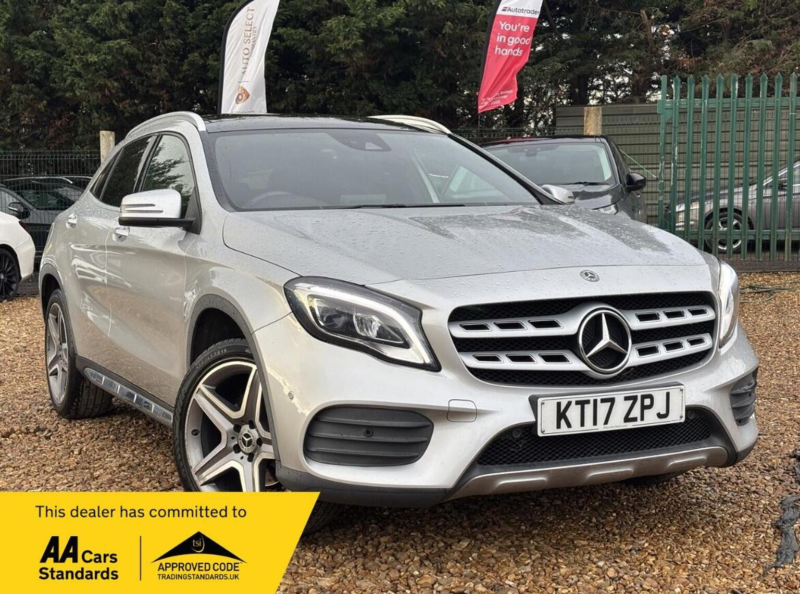 2017 Mercedes-Benz Gla 2.1 Gla220d Amg Line (premium Plus) 7g-Dct 4matic Euro 6 (s/s) 5dr in Silver — image 1
