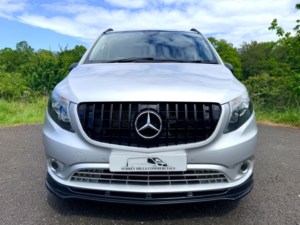 2018 Mercedes-Benz Vito 2.1 116 Cdi Bluetec Sport Crew Van Double Cab 5dr Diesel G-Tronic Automatic Rwd L2 Euro 6 (s/s) (lwb) (163 Ps) in Silver — image 2