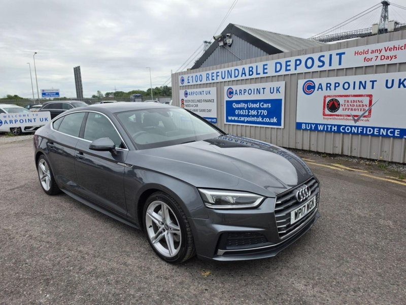 2017 Audi A5 2.0 Tdi Ultra S Line Sportback S Tronic Euro 6 (s/s) 5dr in Grey — image 1