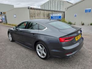 2017 Audi A5 2.0 Tdi Ultra S Line Sportback S Tronic Euro 6 (s/s) 5dr in Grey — image 4