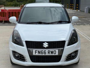 2016 Suzuki Swift 1.6 Sport Euro 6 5dr (snav) in White — image 6