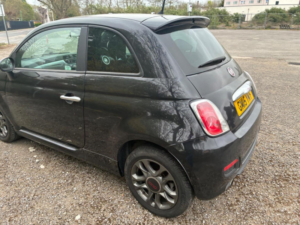 2015 Fiat 500 0.9 Twinair S Euro 6 (s/s) 3dr in Black — image 4