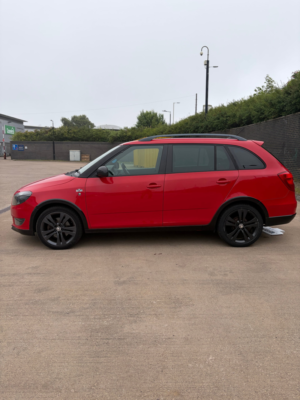 2013 Skoda Fabia 1.2 Tsi Monte Carlo Tech Estate 5dr Petrol Manual Euro 5 (105 Ps) in Red — image 2