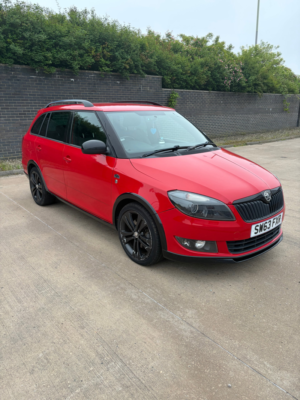 2013 Skoda Fabia 1.2 Tsi Monte Carlo Tech Estate 5dr Petrol Manual Euro 5 (105 Ps) in Red — image 5