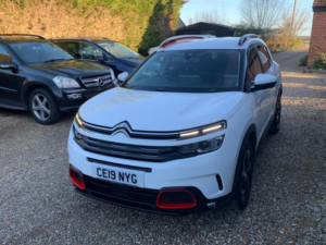 2019 Citroen C5 Aircross 1.2 Puretech Flair Euro 6 (s/s) 5dr in White — image 3