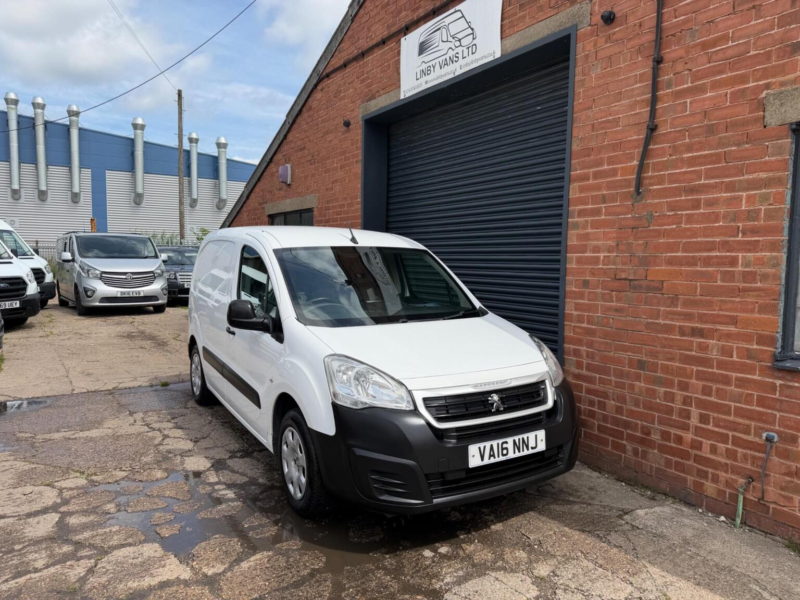 2016 Peugeot Partner 1.6 Bluehdi 651 Professional L1 5dr in White — image 1