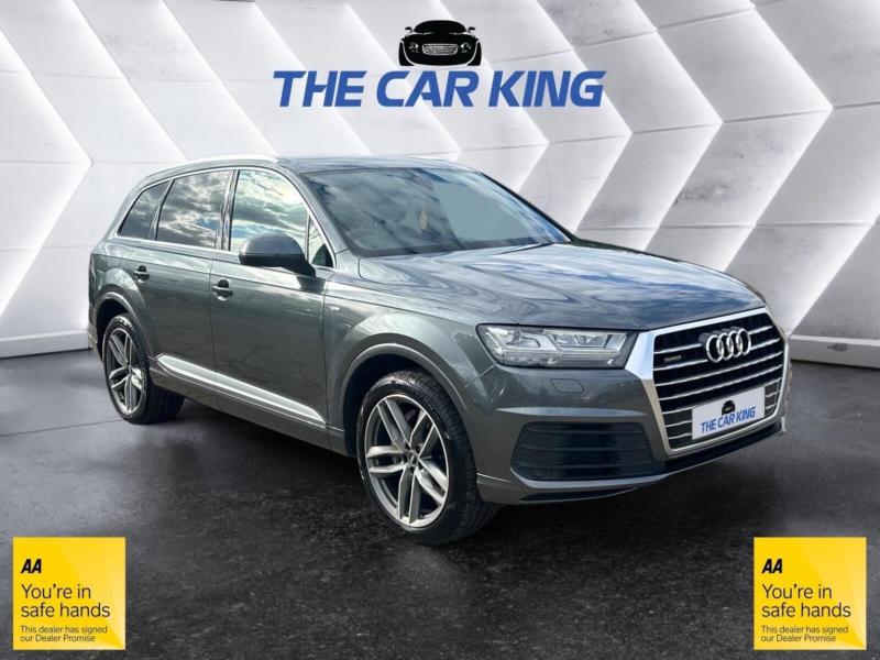 2017 Audi Q7 3.0 Tdi V6 S Line Tiptronic Quattro Euro 6 (s/s) 5dr in Grey — image 1