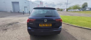 2020 Volkswagen Tiguan 1.5 Tsi Evo Match SUV 5dr Petrol Manual Euro 6 (s/s) (150 Ps) in Blue — image 4