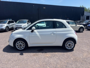 2014 Fiat 500 1.2 Lounge Euro 6 (s/s) 3dr in White — image 4