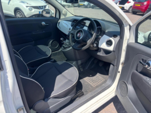2014 Fiat 500 1.2 Lounge Euro 6 (s/s) 3dr in White — image 6