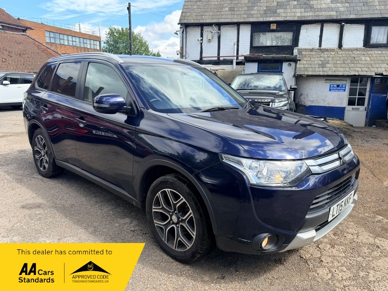 2015 Mitsubishi Outlander Di-D Gx 3 in Blue — image 1