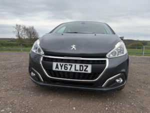 2017 Peugeot 208 1.2 Puretech Allure Euro 6 5dr in Grey — image 4