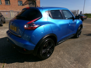 2018 Nissan Juke 1.2 Dig-T Tekna in Blue — image 4
