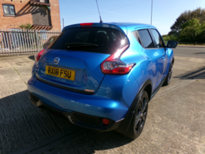2018 Nissan Juke 1.2 Dig-T Tekna in Blue — image 5