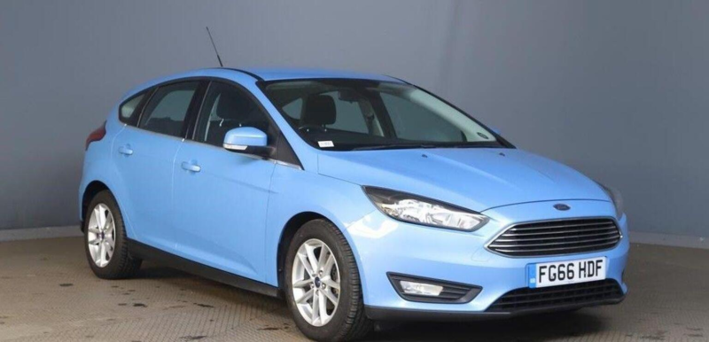 2016 Ford Focus 1.5 Tdci Zetec Powershift Euro 6 (s/s) 5dr in Blue — image 1