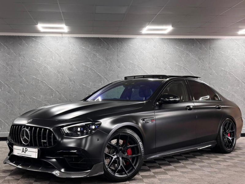2020 Mercedes-Benz E Class 4.0 E63 V8 Biturbo Amg S Night Edition (premium Plus) Spds Mct 4matic+ Euro 6 (s/s) 4dr in Black — image 1