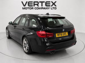 2016 BMW 3 Series 2.0 320d M Sport Touring Auto Euro 6 (s/s) 5dr in Black — image 3
