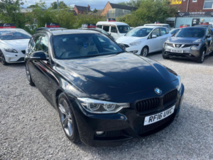 2016 BMW 3 Series 2.0 320d M Sport Touring Auto Euro 6 (s/s) 5dr in Black — image 4