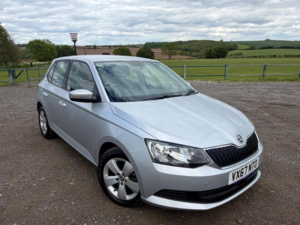 2017 Skoda Fabia 1.0 Tsi Se Euro 6 (s/s) 5dr in Silver — image 2