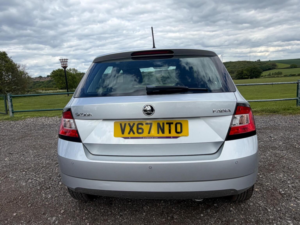 2017 Skoda Fabia 1.0 Tsi Se Euro 6 (s/s) 5dr in Silver — image 3