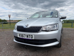 2017 Skoda Fabia 1.0 Tsi Se Euro 6 (s/s) 5dr in Silver — image 4