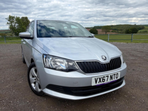 2017 Skoda Fabia 1.0 Tsi Se Euro 6 (s/s) 5dr in Silver — image 6