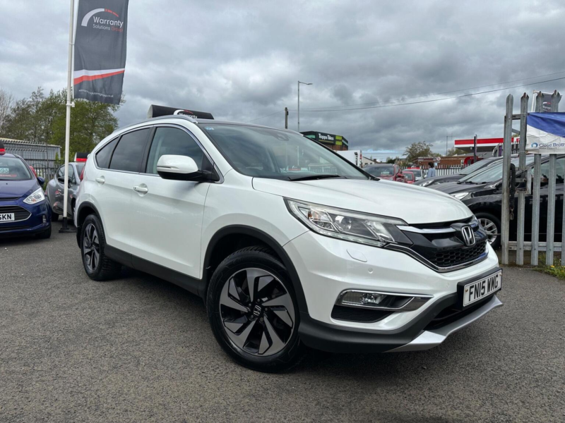 2015 Honda Cr-V 1.6 I-Dtec Ex Auto 4WD Euro 6 5dr in White — image 1
