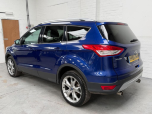 2015 Ford Kuga 2.0 Tdci Titanium X Sport SUV 5dr Diesel Manual AWD Euro 6 (s/s) (180 Ps) in Blue — image 3