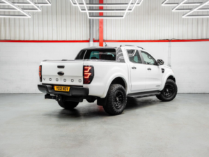 2021 Ford Ranger 2.0 Ecoblue Wildtrak Auto 4WD Euro 6 (s/s) 4dr in White — image 3