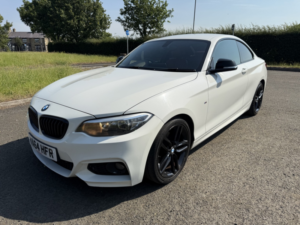 2014 BMW 2 Series 2.0 220d M Sport Coupe in White — image 2