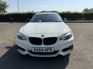 2014 BMW 2 Series 2.0 220d M Sport Coupe in White — image 3