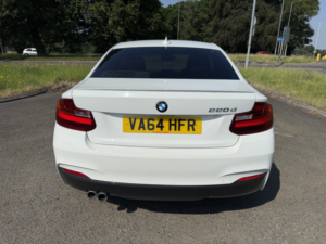 2014 BMW 2 Series 2.0 220d M Sport Coupe in White — image 6
