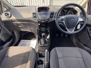 2016 Ford Fiesta 1.25 Zetec Euro 6 5dr in Blue — image 3