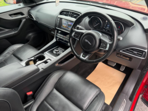 2016 Jaguar F-Pace 2.0 D180 R-Sport Auto AWD Euro 6 (s/s) 5dr in Red — image 2