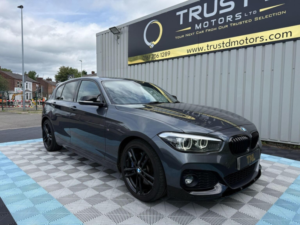 2018 BMW 1 Series 1.5 118i M Sport Shadow Edition Euro 6 (s/s) 5dr in Grey — image 4