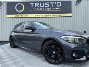 2018 BMW 1 Series 1.5 118i M Sport Shadow Edition Euro 6 (s/s) 5dr in Grey — image 5
