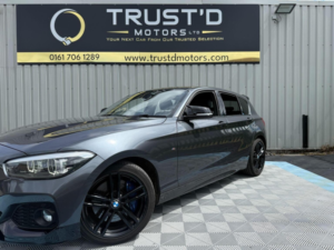 2018 BMW 1 Series 1.5 118i M Sport Shadow Edition Euro 6 (s/s) 5dr in Grey — image 6